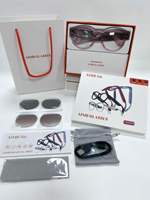 Lunettes Intelligentes IA INMO AIMB-G6 avec Application DZZ, Caméra HD 8MP, Enregistrement Vidéo 1080P, Traduction en Temps Réel, Assistant IA, 3 Lentilles, IPX-5, 32 Go