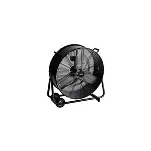 VENTILATEUR DE PLANCHER Perel-TAMBOUR-MÉTAL-Ø 60 cm-NOIR - Product Image 4