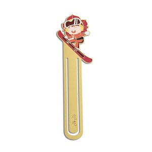 Wholesale Cute Cartoon Characters Rectangle Gold Debossed Metal <b>Bookmarks</b> - Product Image 1