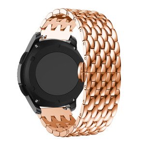 Pulsera con diseño de escamas de dragón para <span class=keywords><strong>Huawei</strong></span> Watch GT <span class=keywords><strong>GT2</strong></span>, correa de acero inoxidable de 46mm, correa de repuesto de Metal de aleación de 22mm - Product Image 3