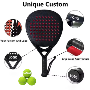 Raqueta de Pádel de Fibra de Carbono 24K con Logotipo Personalizado, Forma de Lágrima, Raqueta Profesional de <span class=keywords><strong>Tenis</strong></span> de Pádel Wilsons Belas Carbon - Product Image 5