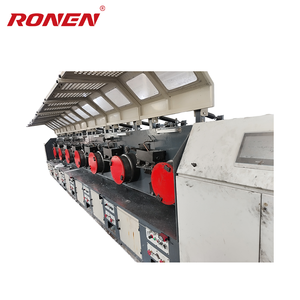 Machine de <span class=keywords><strong>dessin</strong></span> de fil en ligne continue complète pour usine de filage, connectée <span class=keywords><strong>à</strong></span> une ligne de recuit et de bobinage - Product Image 3