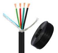 Alimentation d'usine USB 2.0 4.0 câble de commande UL2725 4 noyaux gaine en PVC en cuivre étamé feuille d'aluminium fil de données de blindage tressé en cuivre