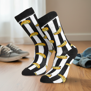 Black Banana Knitted Unisex <b>Socks</b> - Product Image 3