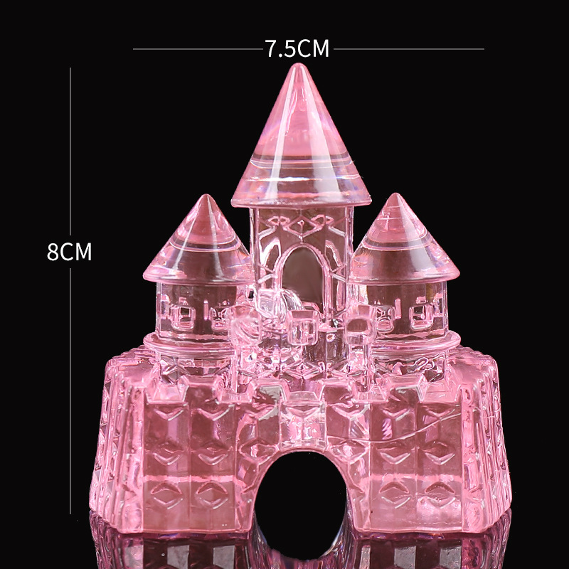 Château de cristal rose