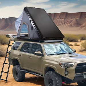 خيمة سقف سيارة للتخييم في الهواء الطلق مصممة خصيصًا للمصانع، لسيارات الدفع الرباعي والفان، مقاومة للماء بأعمدة ألمنيوم، ذاتية التركيب للصيف والصيد والتنزه - Product Image 3