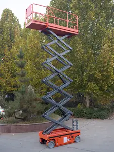 Aerial Work Platform Lift Scissor Lift For Tree Trimming With 6-16m Height