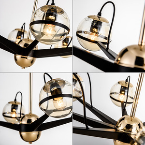 Diseñador <span class=keywords><strong>de</strong></span> recomendar E27 Edison bombilla luz colgante Industrial contemporáneo colgante luz colgante bola <span class=keywords><strong>de</strong></span> - Product Image 4
