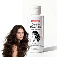 Produits capillaires de marque privée haut de gamme pour réparer les cheveux abîmés et renforcer les cheveux, complément moléculaire sans rinçage