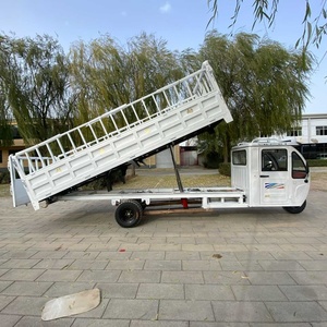 Tricycle électrique à 5 roues pour le transport de marchandises, tricycle motorisé avec benne basculante pour l'agriculture - Product Image 1