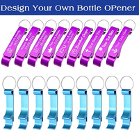 Décapsuleur de bouteille de bière en aluminium personnalisé, promotionnel, pas cher, vierge pour sublimation, avec votre logo, vente en gros