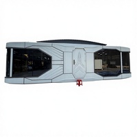 Vente flash : maison capsule en structure acier, modulaire, mobile, design moderne pour hôtel, villa et appartement.