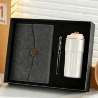 Carnet de notes en cuir A5 personnalisé avec logo, reliure cousue, agenda 2026, coffret cadeau d'entreprise OEM
