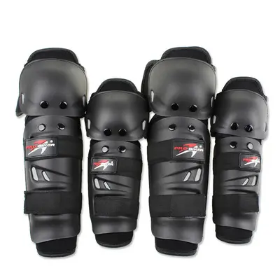 Rodilleras protectoras para Motocross, almohadillas protectoras para rodilla y codo de motocicleta, 4 pc/s