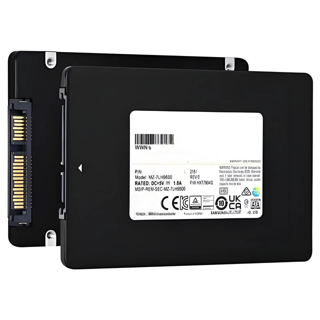 High-End Enterprise Ssd 1Dwpd MZQL27T6HBLA-00A07 Pm9A3 7.68Tb 2.5" Pcie Gen4 Nvme U.2 Data Center Ssd Solid State Drive