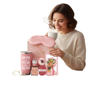 Set <span class=keywords><strong>de</strong></span> Regalo Personalizado para el Día <span class=keywords><strong>de</strong></span> la Madre, Bodas, <span class=keywords><strong>Spa</strong></span> y Fiestas, con Vela Aromática, Venta al Por Mayor 2026 - Product Image 1