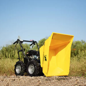 कारखाने के नए सस्ते व्हील बैरो का उपयोग विभिन्न उद्योगों 300 किलोग्राम मिनी ट्रॉली में किया जा सकता है। - Product Image 1