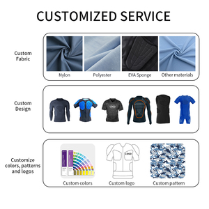 Completo Protettivo Personalizzato per Portiere di Calcio, Maglia e <span class=keywords><strong>Pantaloni</strong></span> Imbottiti <span class=keywords><strong>a</strong></span> Compressione, Protezioni per Calcio, Baseball, Softball, Rugby - Product Image 4