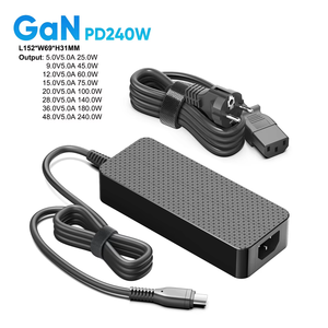 Cypress ai máy chủ chơi game máy tính xách tay Sạc pd240w USB Type-C Power Adapter cho HP Dell Samsung Lenovo Asus <span class=keywords><strong>LG</strong></span> ThinkPad Acer MacBook - Product Image 2