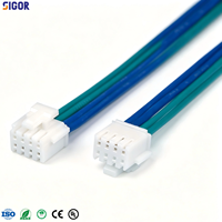 Conector de Doble Fila con Bloqueo PHB de 2.0 mm, Clasificación IP67, Arnés de Cable para Computadora 100% Cobre Puro, Aislamiento de PTFE/PBT, Electrónica Personalizada