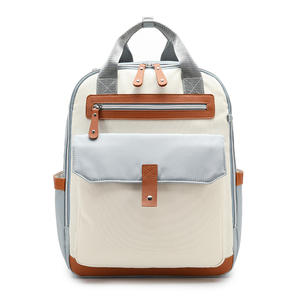 Borsa portatile per pannolini per mamma per mamma, borsa in tela per mamme, borsa per pannolini multifunzionale per mamma impermeabile di grande capacità mamma bac - Product Image 1