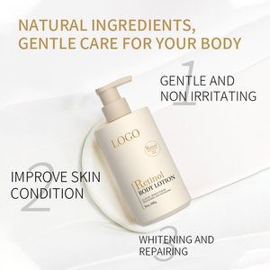 Loción Corporal Humectante, Reparadora y Aclarante con Retinol Orgánico Natural de Fabricante - Product Image 2