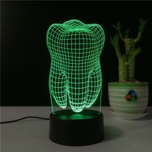 <span class=keywords><strong>3D</strong></span> Đèn LED ánh sáng ban đêm ánh sáng quang học tình yêu trái tim tay cử chỉ 7 màu sắc ánh sáng cho trang trí nội thất đèn - Product Image 3