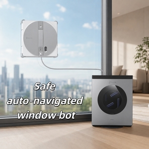 ECOVACS WINBOT W3 OMNI หุ่นยนต์ทำความสะอาดหน้าต่างอัตโนมัติ 3 โหมด มอเตอร์ไร้แปรงถ่าน แบตเตอรี่ 5200mAh สำหรับใช้ในบ้าน สำนักงาน โรงแรม กระจก - Product Image 1