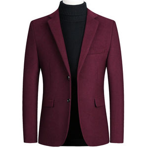 Veste pour <span class=keywords><strong>homme</strong></span> Automne et <span class=keywords><strong>hiver</strong></span> <span class=keywords><strong>Manteau</strong></span> pour <span class=keywords><strong>homme</strong></span> Trench-coat fin <span class=keywords><strong>Manteau</strong></span> épais pour <span class=keywords><strong>homme</strong></span> Couleur unie <span class=keywords><strong>Costume</strong></span> - Product Image 4