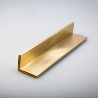 Profils carrés et bandes d'angle en laiton extrudé sur mesure avec services de découpe, soudage et pliage pour applications décoratives