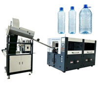 Machine de soufflage par étirage entièrement automatique pour bouteilles PET, 4 cavités, pour boissons de 500 ml à 2 L