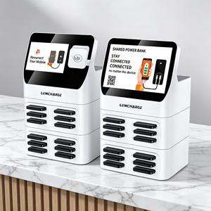 Stazione <span class=keywords><strong>di</strong></span> ricarica per cellulari a 12 slot, chiosco desktop per power bank e attrezzatura singola per noleggio per stazioni <span class=keywords><strong>di</strong></span> condivisione condominiale - Product Image 1