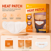 TheMoreCare Échantillon Gratuit Coussin Chauffant Thermique pour Soulager les Douleurs Menstruelles Patchs de Thérapie Thermique pour les Crampes Menstruelles