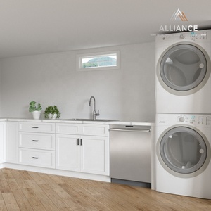 Ready To Ship Shaker <b>Laundry</b> Room <b>Storage</b> Cabinet | New Jersey Warehouse | In Stock RTA Cabinet For Kitchen/<b>Laundry</b>/Entryway - Product Image 1