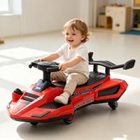 Nouvelle Voiture Électrique Torsionnelle pour Enfants, Modèle Drift, Alimentée par Batterie 12V, Jouet à Conduire avec Interface USB, Haute Capacité de Charge pour Enfants et Adultes