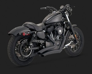 Silenciadores de Escape Cromados Estilo Short Shots para Modelos Harley Sportster 2014 en Adelante - Product Image 4