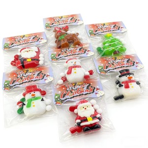 Juguete de Goma Antiestrés con Temática Navideña, Diseño de Santa Claus, Alce y Muñeco de Nieve, Edición Limitada para Todas las Edades - Product Image 1