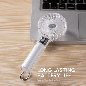 Conception de poche pliable de ventilateur rechargeable Mini USB portable personnalisé Limpid pour la maison ou la voiture été usage domestique Offres Spéciales! - Product Image 4