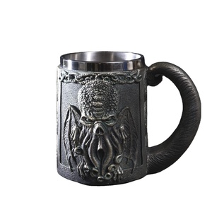 Sculpture Le Cri de Cthulhu Mug Monstre Marin Figurine de Cthulhu Figurine de Crâne de Cthulhu Personnalisée Statue de Terreur - Product Image 1