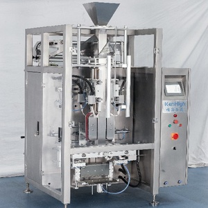 KenHigh Vertical Form Fill Seal Masala Glucose Cocoa Milk Powder Coffee Ground Quad Seal Packing Machine