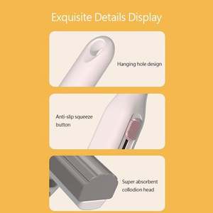 Mini-<span class=keywords><strong>balai</strong></span> portable en gros pour le nettoyage quotidien Petite éponge de vadrouille écologique en ABS avec poteau en acier <span class=keywords><strong>pliable</strong></span> Utilisation du sol - Product Image 5