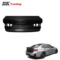 Couvercle de coffre arrière en fibre de carbone sèche style OEM modifié BK Tuning pour BMW Série 3 G20 M3 G80