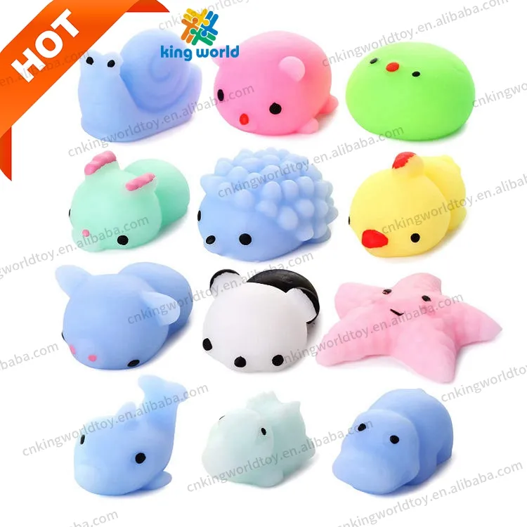 Kawaii mini lindo suave fidget sensorial mochi juguetes blandos para niños
