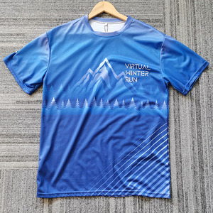 Chemise en Spandex compressée respirante à séchage rapide pour hommes, t-shirts en polyester confortables et frais pour impression par sublimation - Product Image 5