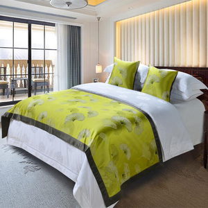 Five Stars Hotel Using Jacquard Design 50*210cm 100 Polyester <strong>Bed</strong> <strong>Runner</strong> - Product Image 4