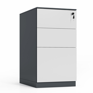 Fashional 3 Ngăn Kéo Thép Di Chuyển Tủ Hồ Sơ/Dưới Bàn Nhỏ Ngăn Kéo Nội Thất - Product Image 4