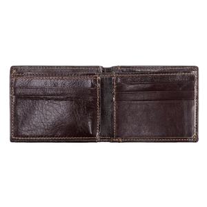 AndoBag Portefeuille court pour homme en cuir de vache véritable, pochette tendance super stylée, porte-passeport, porte-cartes multifonction - Product Image 4