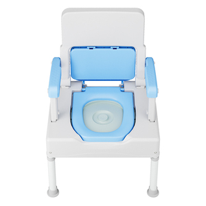 Silla cómoda de fibra de vidrio PP + con ajuste de 6 alturas: Respaldo desmontable, reposabrazos impermeables de PP - Product Image 6