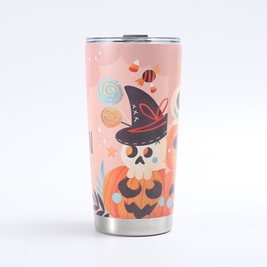 Halloween <b>Tumbler</b> <b>With</b> <b>Lid</b> <b>and</b> <b>Straw</b> 20 Oz Ghost <b>Tumbler</b> Unique Halloween Gifts 20oz Curve <b>Tumblers</b> - Product Image 5