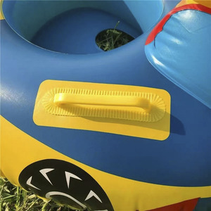 Flotador Inflable para Bebés con Forma de Auto, 72x80cm, con Volante, para Niños Pequeños, Juego Acuático - Product Image 5